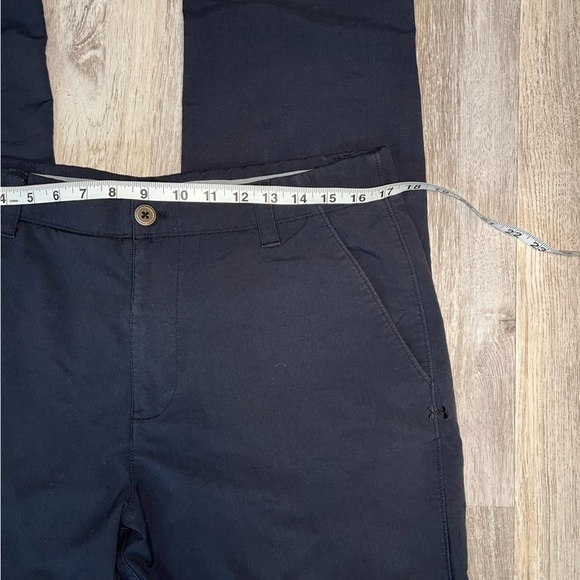 Under Armour Pants Mens 34x32 Black Golf Straight Leg Golfing Outdoors - Picture 6 of 12